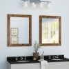 Set of 2 Modern Farmhouse Mirror Set