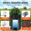 VEVOR DWC Hydroponics Grow System Deep Water Culture with Top Drip 2 Buckets