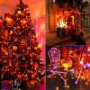 200 LED 66FT Halloween Fairy String Lights, Halloween Decoration Lights with 8 Lighting Modes
