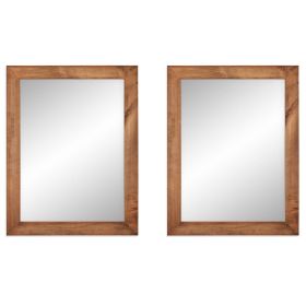 Set of 2 Modern Farmhouse Mirror Set