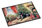Great Dane Cozy Christmas Doormat Front Door Mat Indoor Outdoor Rugs for Entryway, Non Slip Washable Low Pile, 24H X 36W