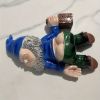 1pc Drunken Garden Gnome Statue, 5.91inch Resin Garden Gnome Crafts, Garden Decoration, Creative Garden Statue Decor