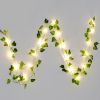 Artificial Ivy Battery Powered String Lights  Leaf Fairy Lamps DIY Decorative Night Light For Wedding Kitchen Wall Decoration
