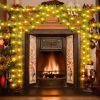 Artificial Ivy Battery Powered String Lights  Leaf Fairy Lamps DIY Decorative Night Light For Wedding Kitchen Wall Decoration