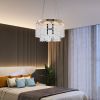 Modern Crystal Chandelier for Living-Room Round Cristal Lamp Luxury Home Decor Light Fixture